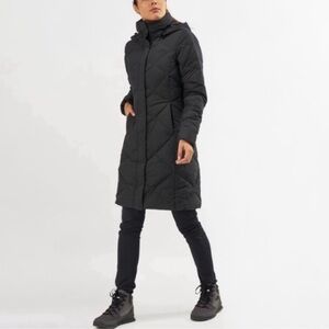 The North Face Metro Parka Black Down Jacket XS